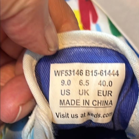 Keds Kate Spade Multicolor Brushstroke Sneakers - Picture 9 of 15